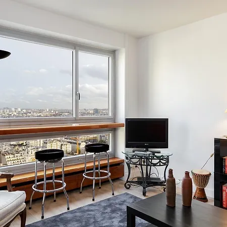 Eiffel Tower River Seine Appartement Parijs